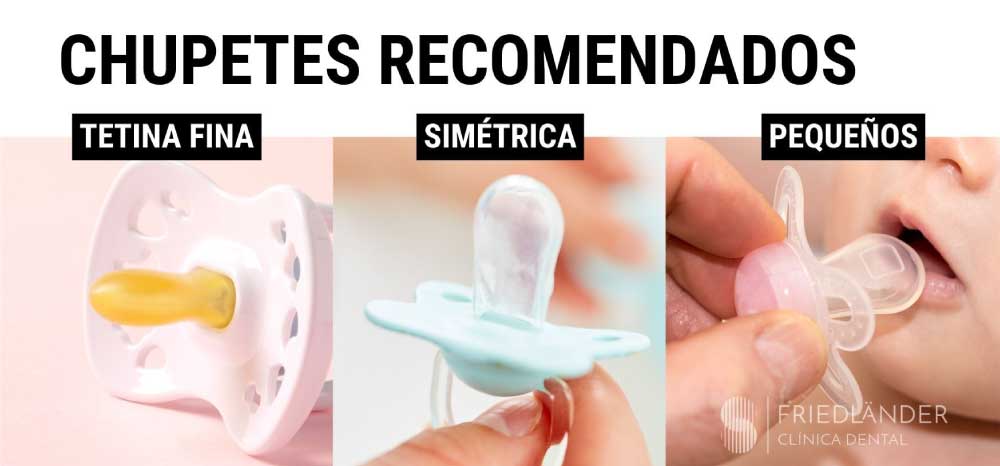 chupetes recomendados